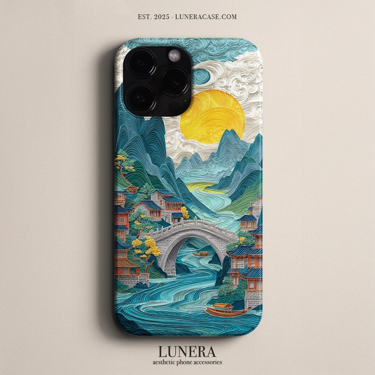 Lunera "Imperial Bridge" Tasarım Telefon Kılıfı - Mimari & Şehir Serisi