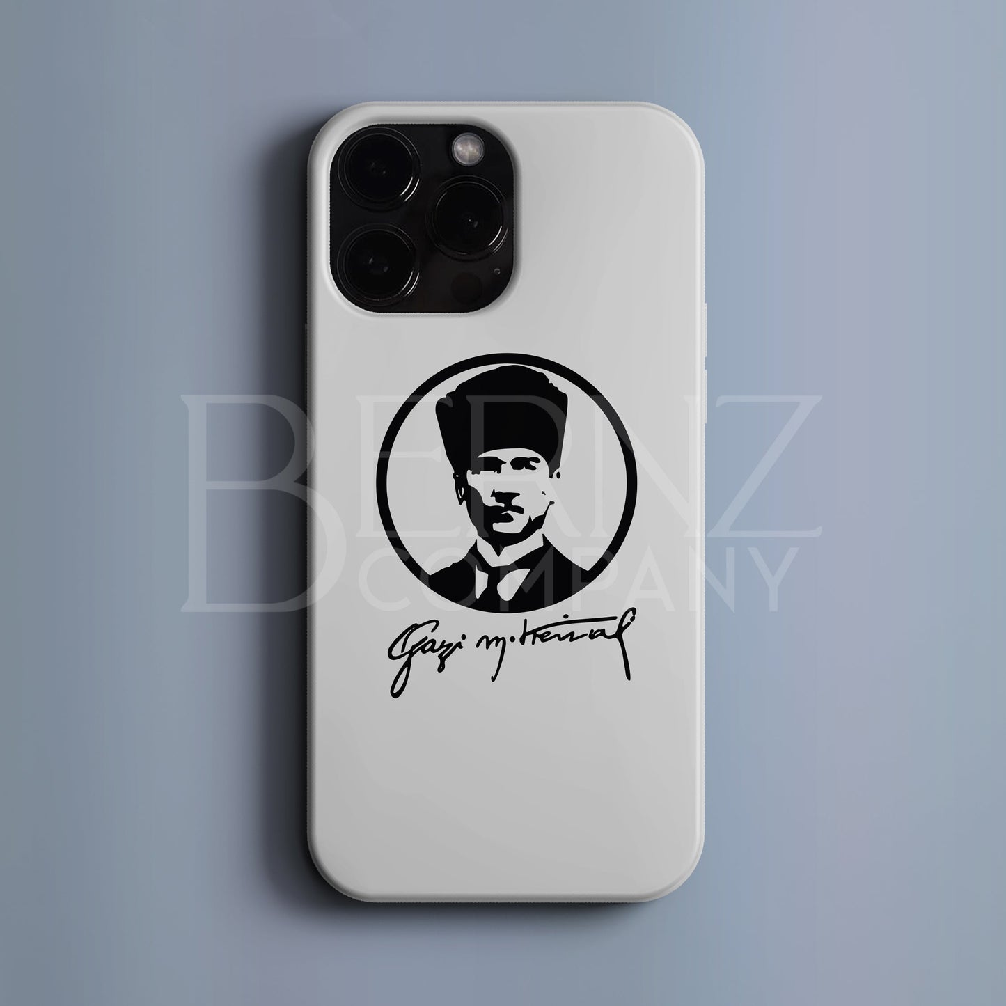 'Atatürk' Tasarım Telefon Kılıfı BERNZ COMPANY