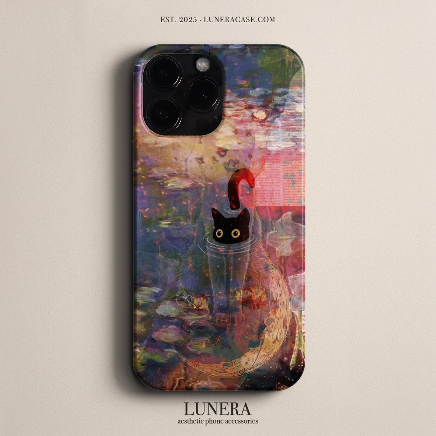Lunera "Mystical Cat Dreams" Tasarım Telefon Kılıfı – The Art Edition Collection