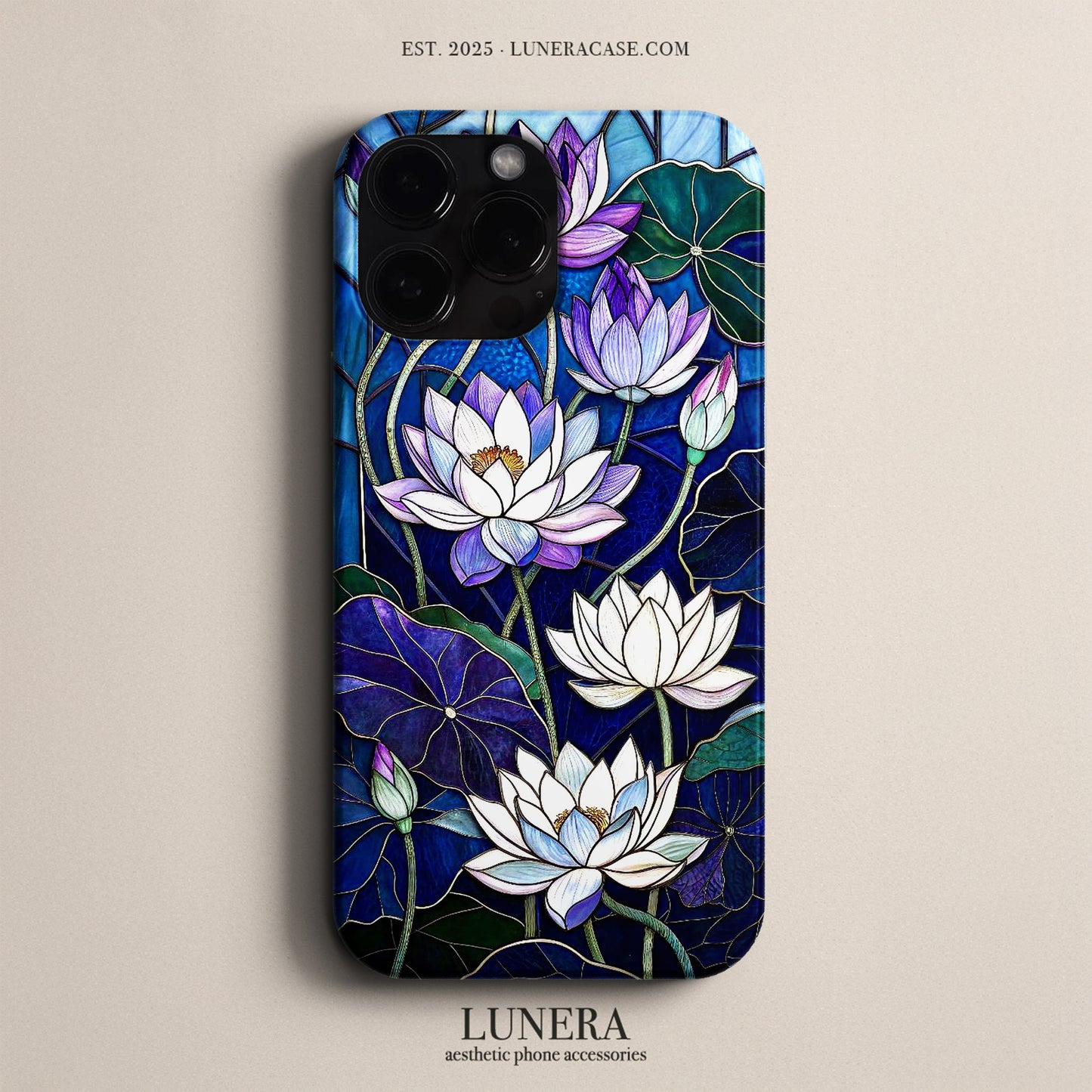 Lunera "Lotus Serenity" Tasarım Telefon Kılıfı – THE VITRAY COLLECTION