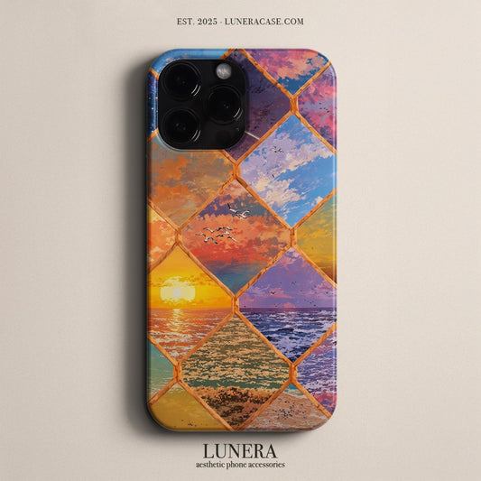 Lunera "Diamond Skies" Tasarım Telefon Kılıfı - Soyut & Geometrik Tasarımlar Serisi