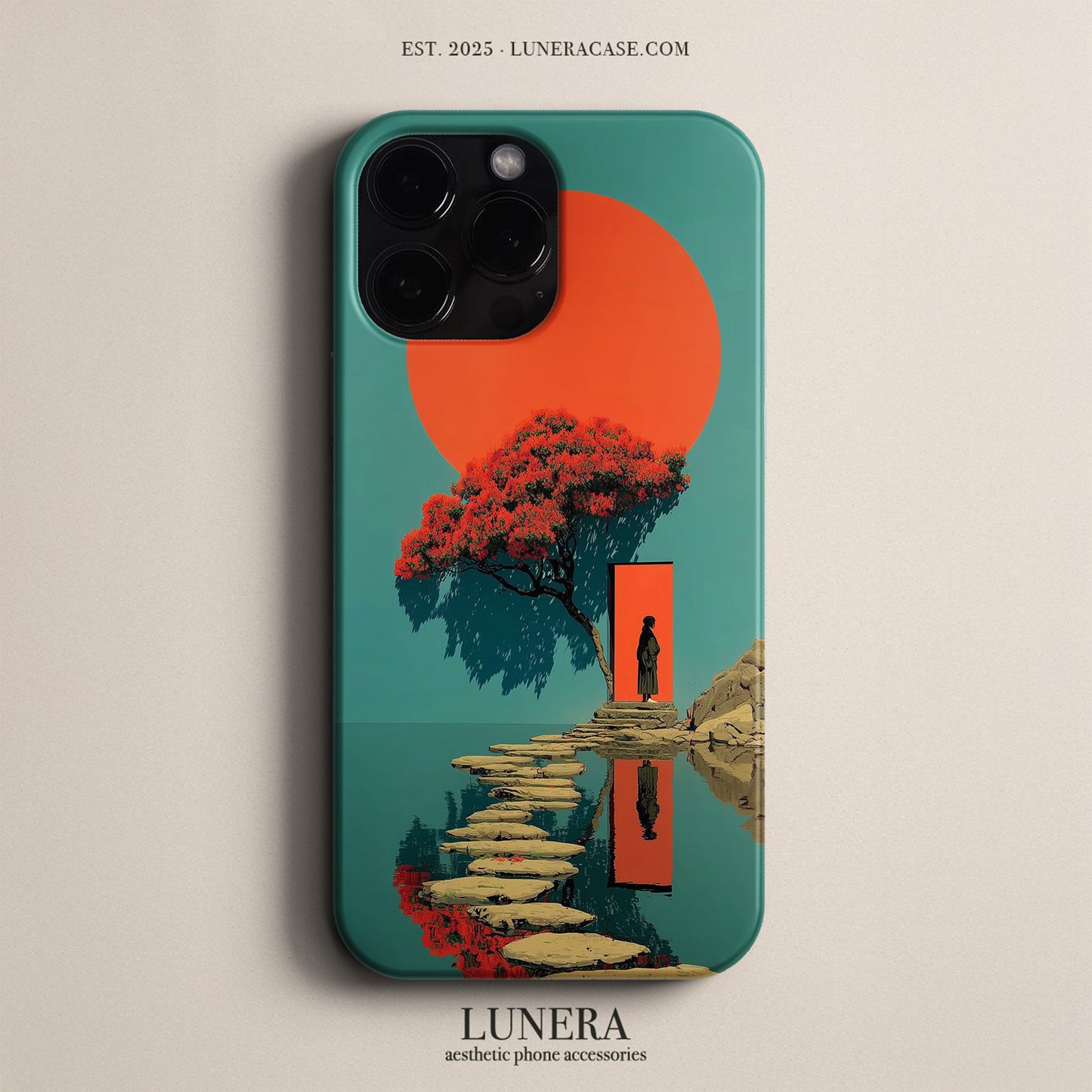 Lunera "Zenith Sun" Tasarım Telefon Kılıfı - Doğa & Gökyüzü Serisi