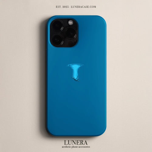 Lunera "Deep Blue Abyss" Tasarım Telefon Kılıfı - Doğa & Uzay Serisi