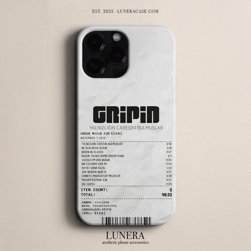 'Concert Ticket for Gripin' Tasarım Telefon Kılıfı