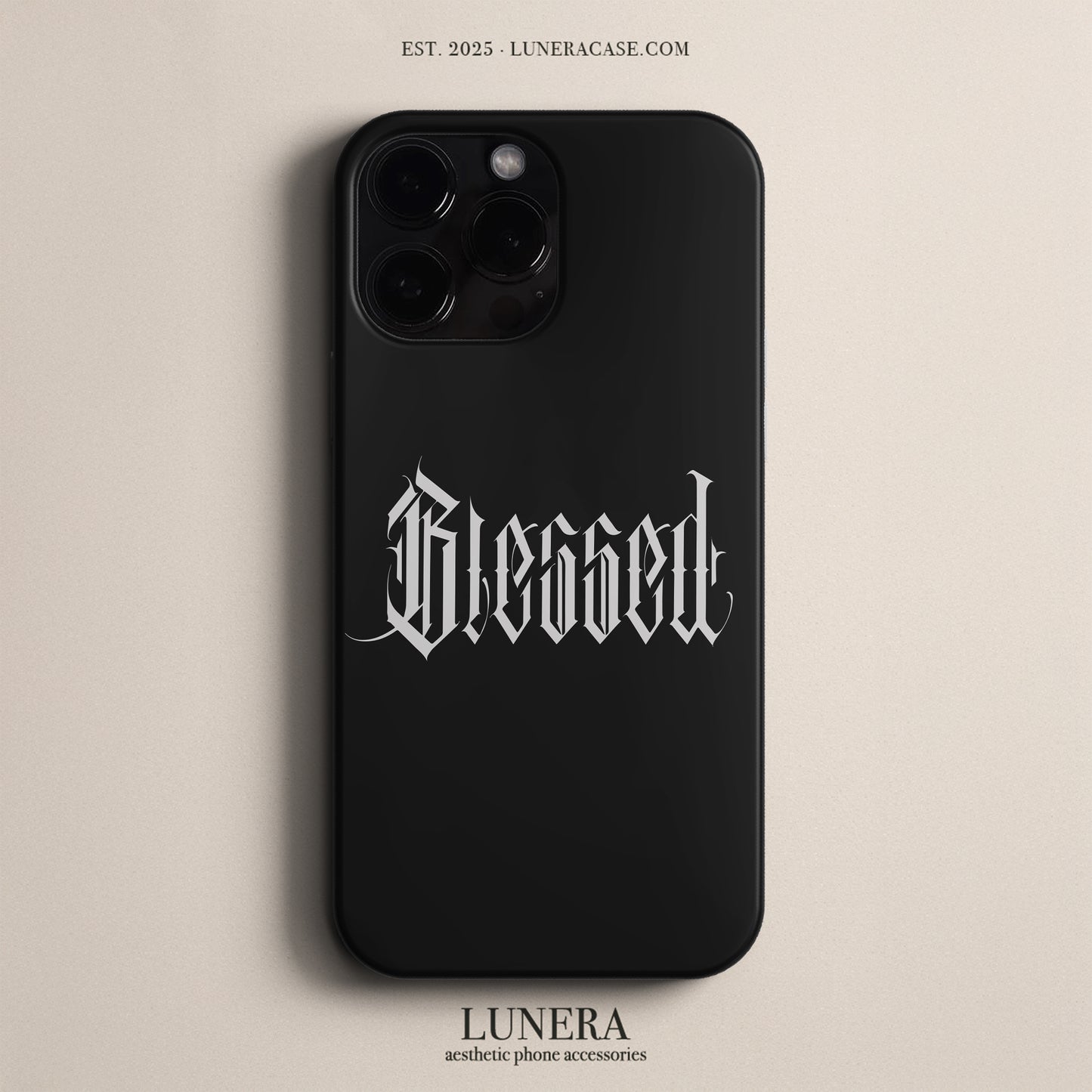 'Blessed' Tasarım Telefon Kılıfı