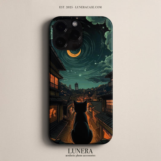 'Catnight' Tasarım Telefon Kılıfı