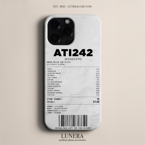 'Concert Ticket for Ati242' Tasarım Telefon Kılıfı