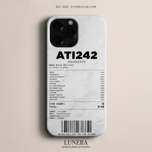 'Concert Ticket for Ati242' Tasarım Telefon Kılıfı