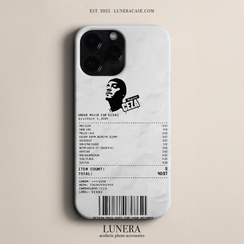 'Concert Ticket for CEZA' Tasarım Telefon Kılıfı