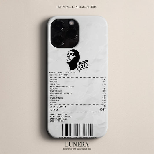 'Concert Ticket for CEZA' Tasarım Telefon Kılıfı
