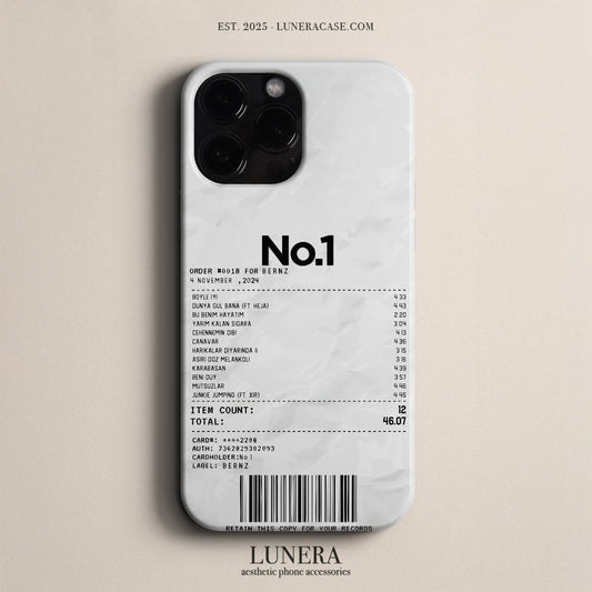 'Concert Ticket for No.1' Tasarım Telefon Kılıfı