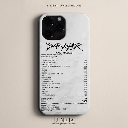 'Concert Ticket for SAGOPA KAJMER' Tasarım Telefon Kılıfı