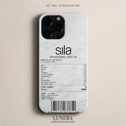 'Concert Ticket for Sıla' Tasarım Telefon Kılıfı