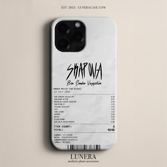 'Concert Ticket for Skapova' Tasarım Telefon Kılıfı