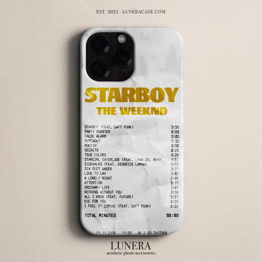 'Concert Ticket for THE WEEKND' Tasarım Telefon Kılıfı