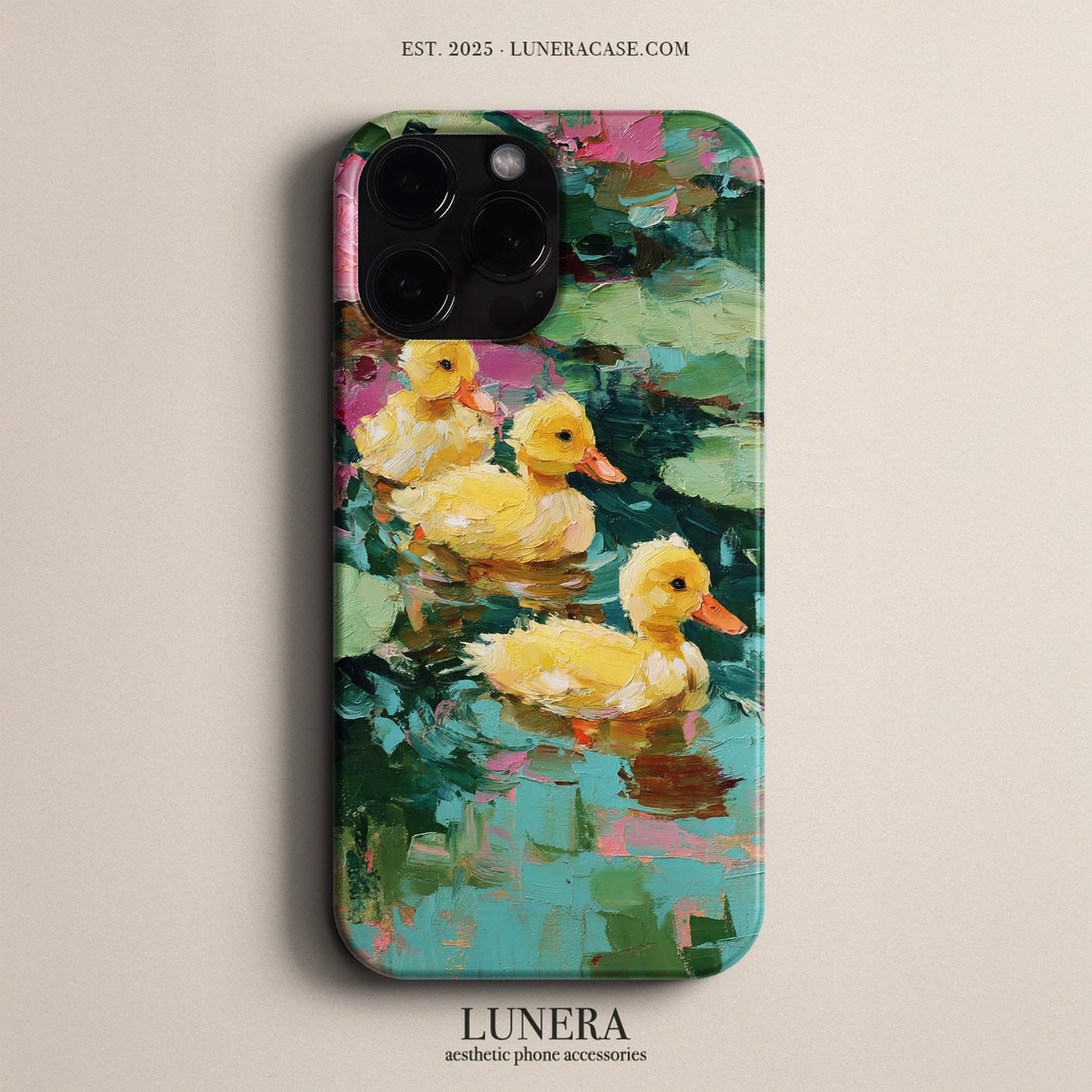 Lunera "Golden Row" Tasarım Telefon Kılıfı - Telefon Kılıfları Serisi