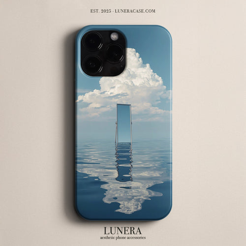 Lunera "Ethereal Void" Tasarım Telefon Kılıfı - Soyut & Geometrik Serisi