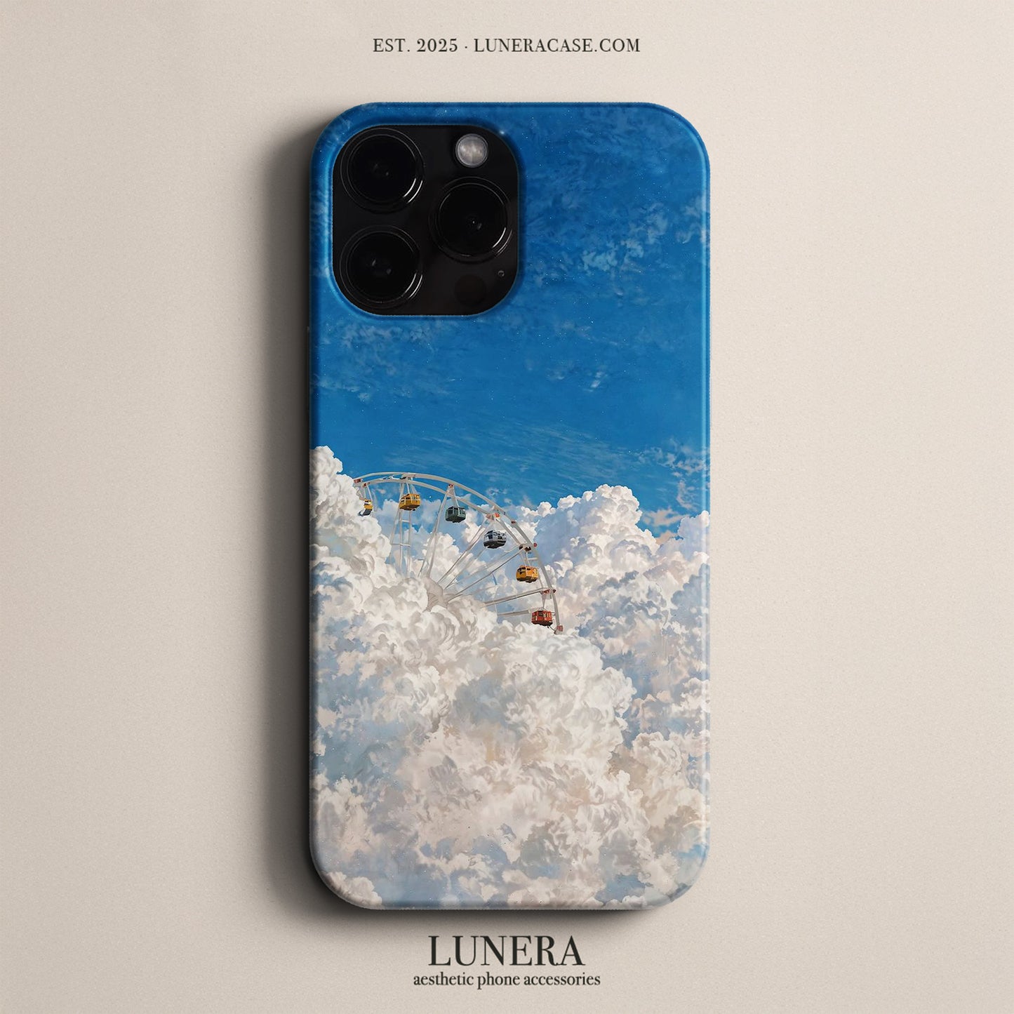 Lunera "Cloud Carnival" Tasarım Telefon Kılıfı - Soyut & Sanatsal Tasarımlar Serisi