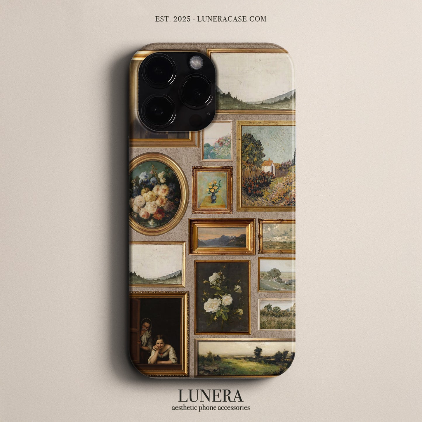 Lunera "The Curator's Choice" Tasarım Telefon Kılıfı - Sanat & İllüstrasyon Kılıflar Serisi