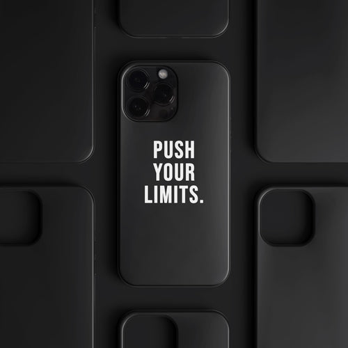 'Push Your Limits' Tasarım Telefon Kılıfı - Motivasyon