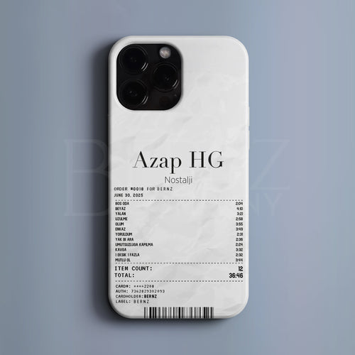 'Concert Ticket for Azap HG' Tasarım Telefon Kılıfı