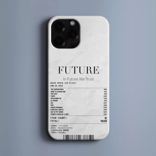 'Concert Ticket for Future' Tasarım Telefon Kılıfı