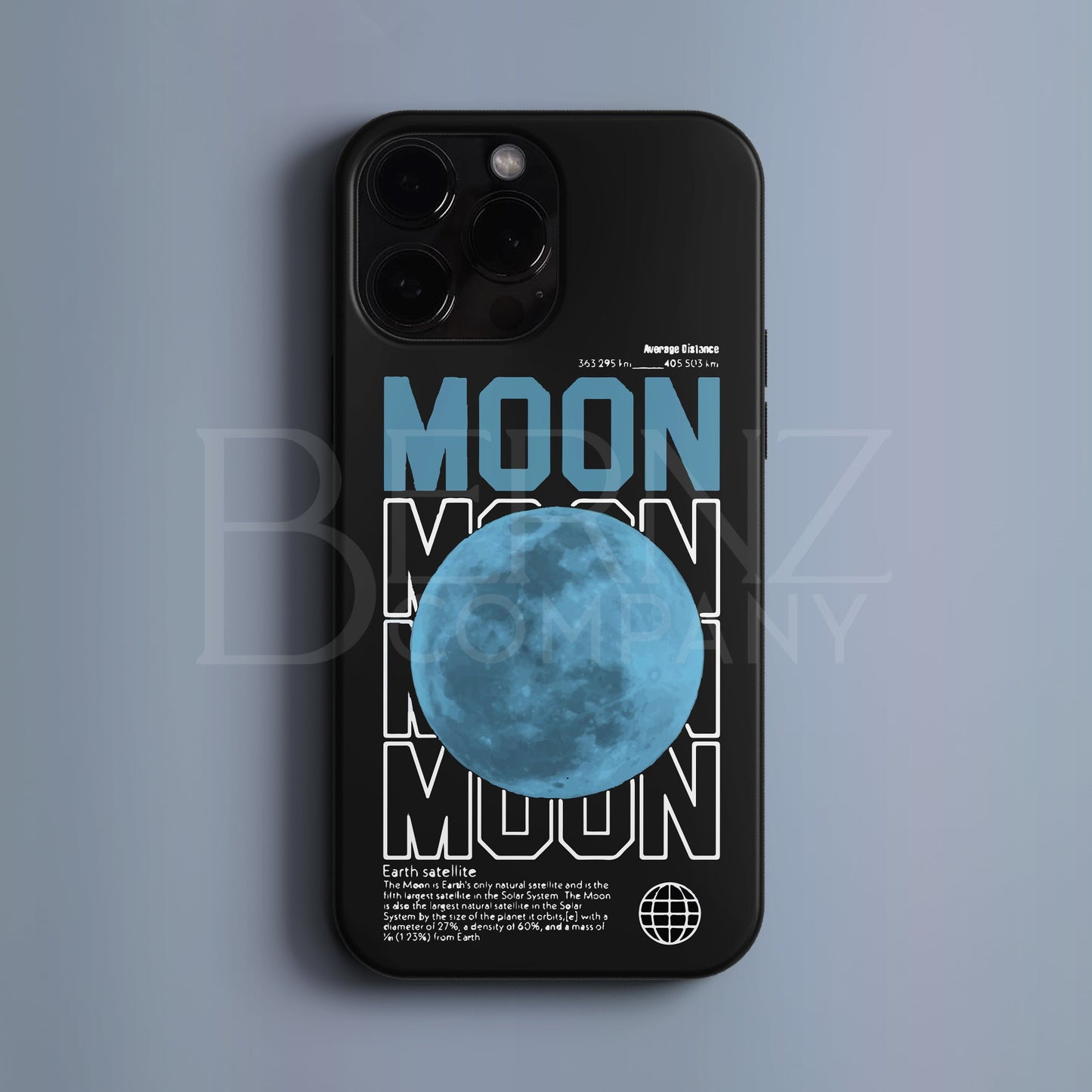 'Moon' Tasarım Telefon Kılıfı