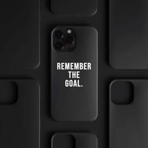 'Remember the goal' Tasarım Telefon Kılıfı - Motivasyon