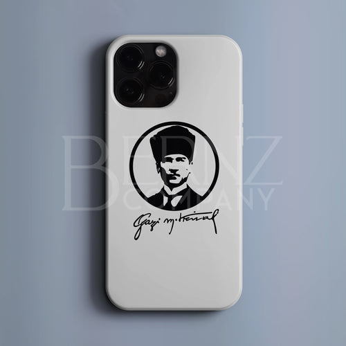 'Atatürk' Tasarım Telefon Kılıfı BERNZ COMPANY