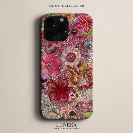 Lunera "Floral Enchantment" Tasarım Telefon Kılıfı – The Art Edition Collection