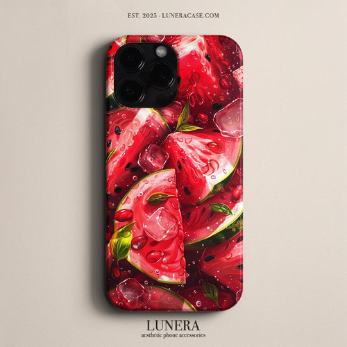 Lunera "Watermelon Refresh" Tasarım Telefon Kılıfı – The Ocean Light Collection