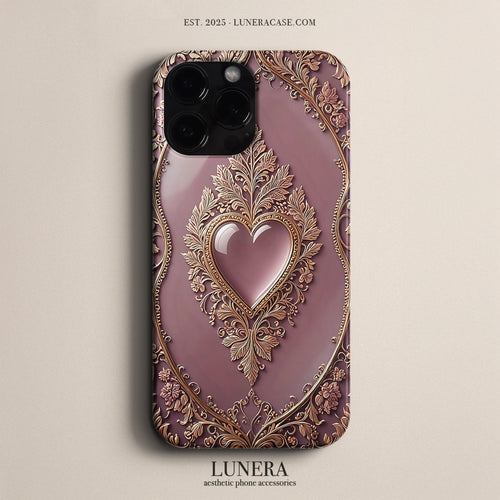 Lunera "Royal Heart" Tasarım Telefon Kılıfı – The Art Edition Collection