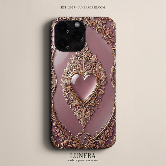 Lunera "Royal Heart" Tasarım Telefon Kılıfı – The Art Edition Collection