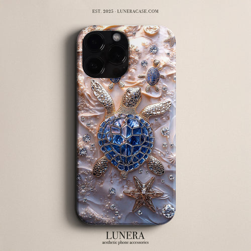 Lunera "Ocean Elegance" Tasarım Telefon Kılıfı – The Ocean Light Collection
