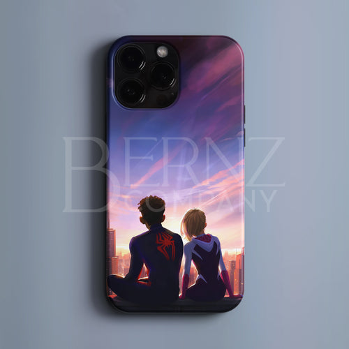 ‘Romantic Couple On The Roof' Tasarım Telefon Kılıfı BERNZ COMPANY