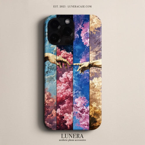 Lunera "Celestial Touch" Tasarım Telefon Kılıfı – The Art Edition Collection