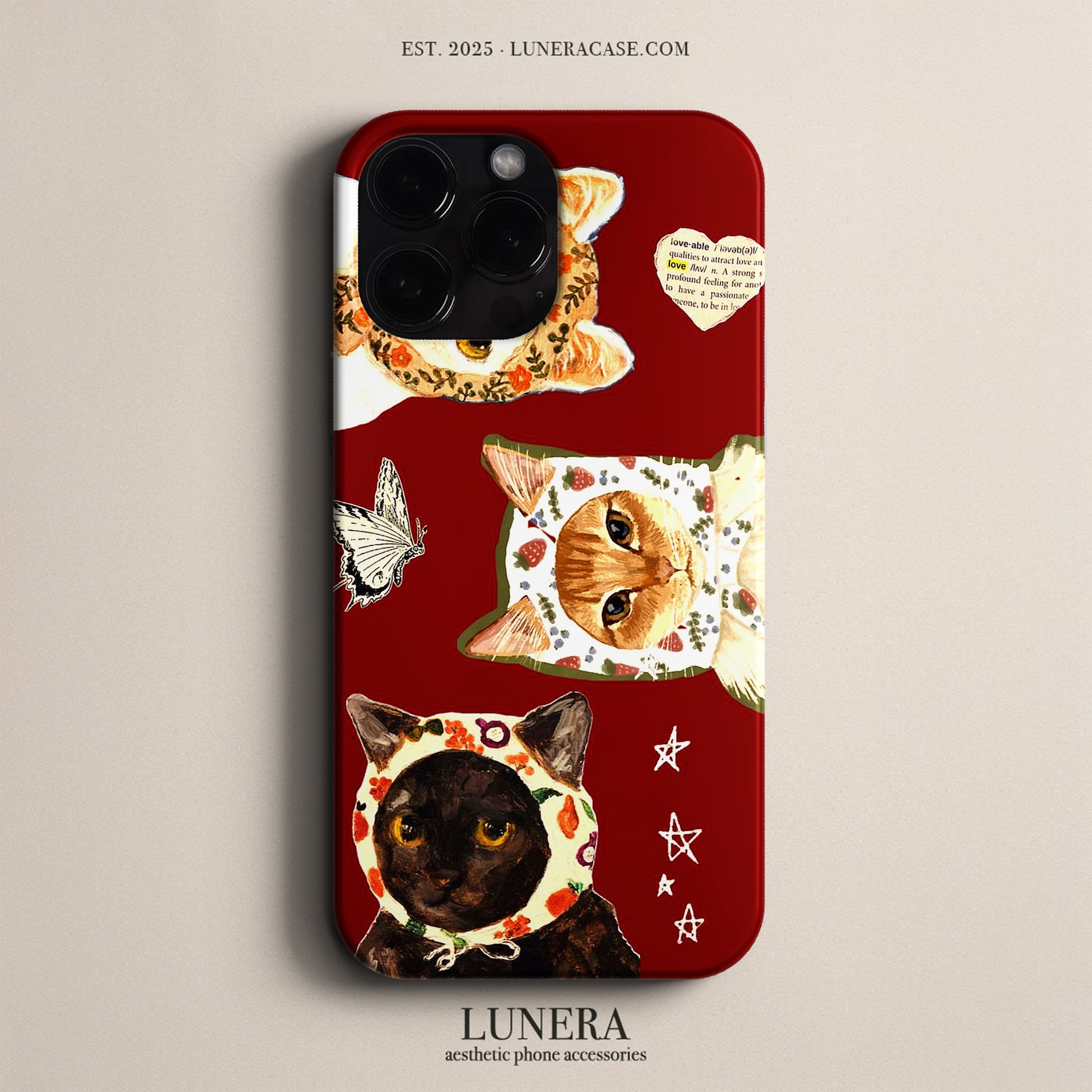 Lunera "Floral Whispers" Tasarım Telefon Kılıfı – The Art Edition Collection