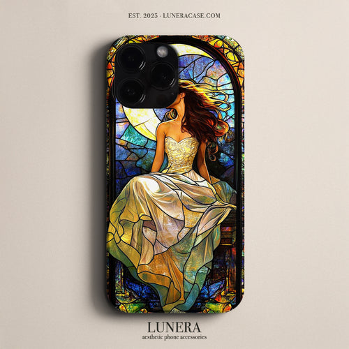 Lunera "Stained Glass Angel" Tasarım Telefon Kılıfı – The Art Edition Collection