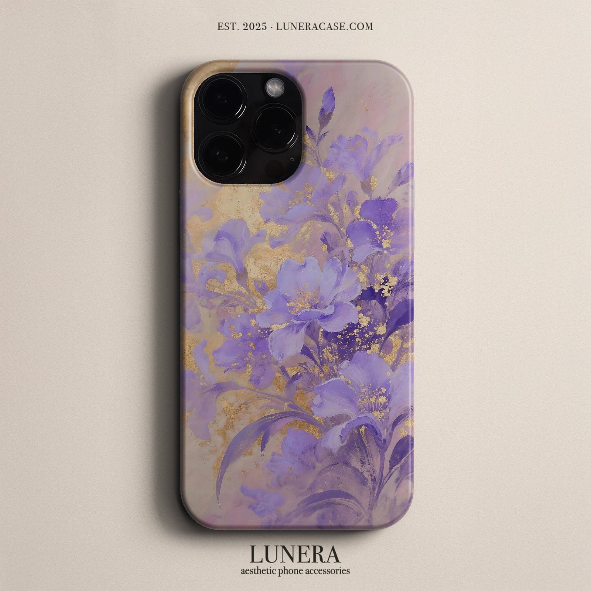 Lunera "Lavender Bloom" Tasarım Telefon Kılıfı – The Art Edition Collection