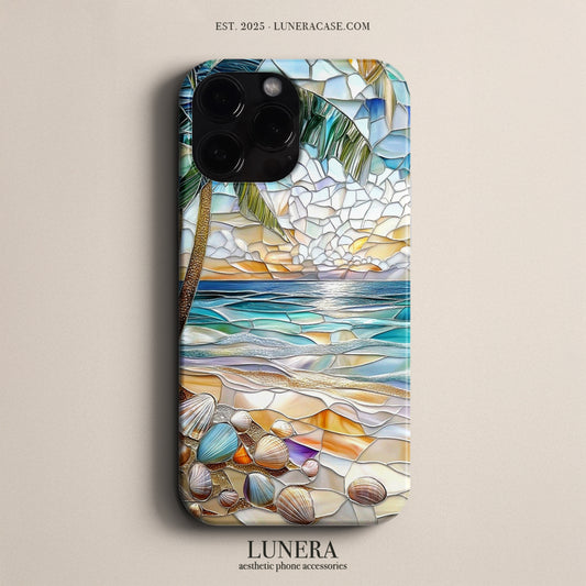 Lunera "Tropical Stained Glass" Tasarım Telefon Kılıfı – The Vitray Collection